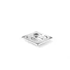 Hendi GN deksel 1/6 rvs met lepeluitsparing Profi Line