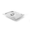Hendi GN deksel 1/2 rvs met lepeluitsparing Kitchen Line