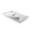 Hendi GN deksel 1/1 rvs met lepeluitsparing Kitchen Line