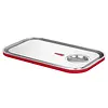 Hendi GN deksel 1/1 rvs met siliconenrand Kitchen Line