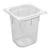 CaterChef GN bak 1/6 - 200 mm transparant polycarbonaat