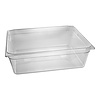 CaterChef GN bak 2/1 - 200 mm transparant polycarbonaat