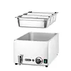 Hendi Ranger bain-marie met aftapkraan + 3x GN 1/3 en deksel