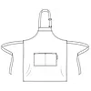 Chaud Devant Schort Base Cherry W70 - L85 cm