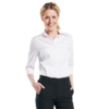 Chaud Devant Dames Shirt White Stretch 3/4 mouw