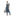 Chaud Devant Schort Waterproof Blue W75 - L110 cm