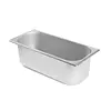 Hendi IJscontainer rvs Kitchen Line | 36x16,5 cm | 5 ltr | 12 cm hoog