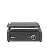 Hendi Contactgrill zwart (geribd) panini