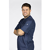 Cheffix Koksbuis Ice | Navy | korte mouw