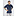 Cheffix Koksbuis Ice | Navy | korte mouw