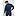 Cheffix Koksbuis Ice | Navy | lange mouw