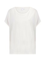 Knit-ted Knit-ted T-Shirt Emma - ook in zwart