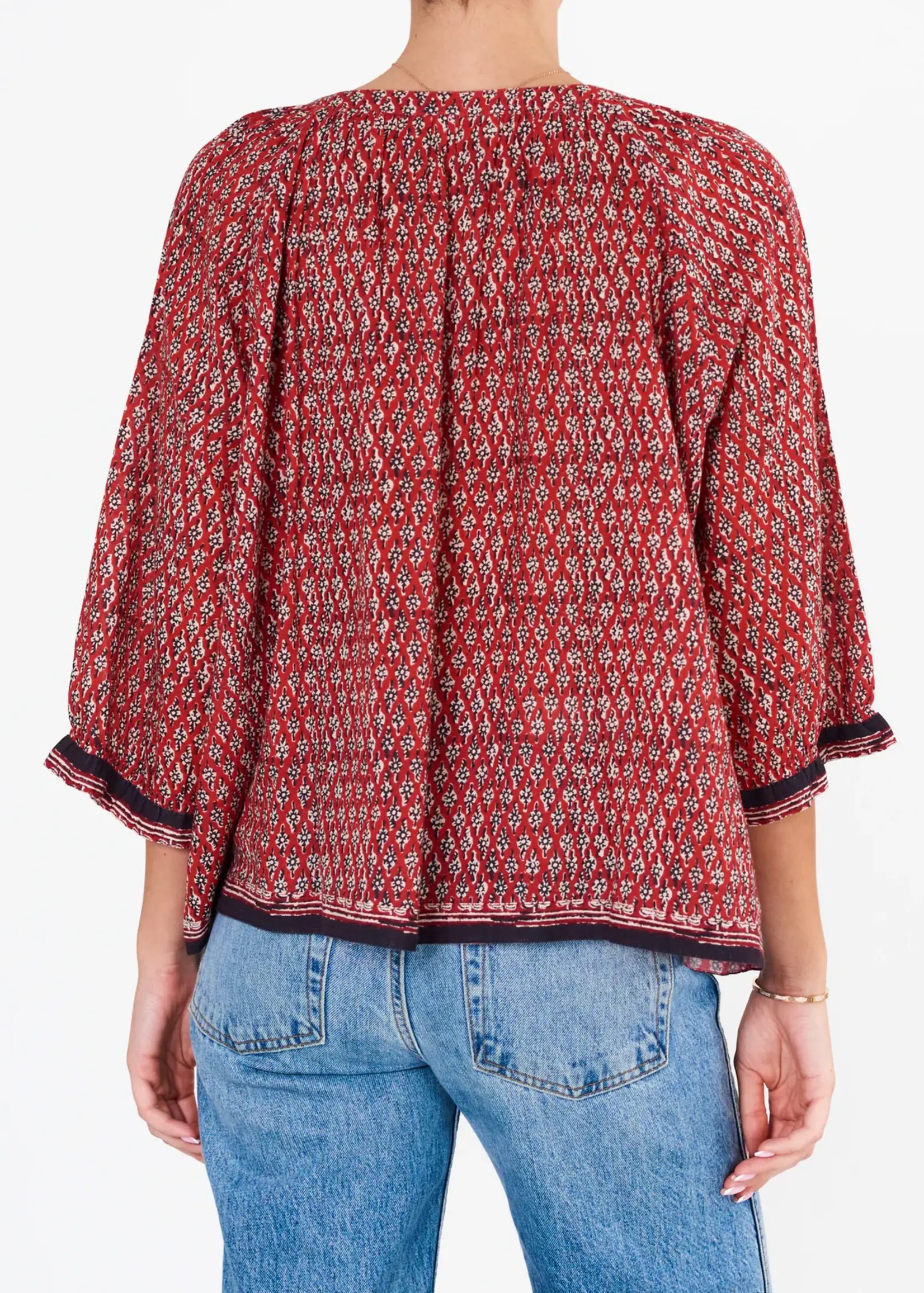 MABE MABE Mari Print Top