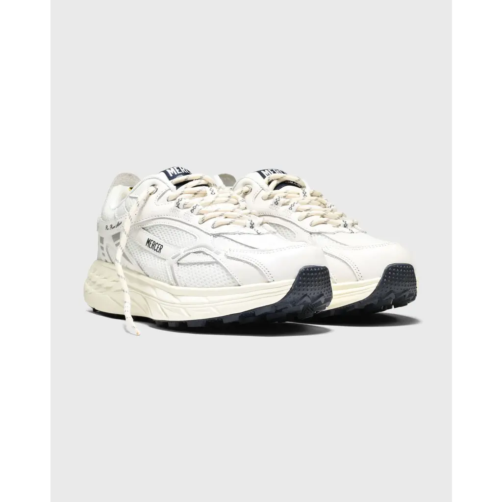 Mercer sneaker The Re-Run Max Nappa in white