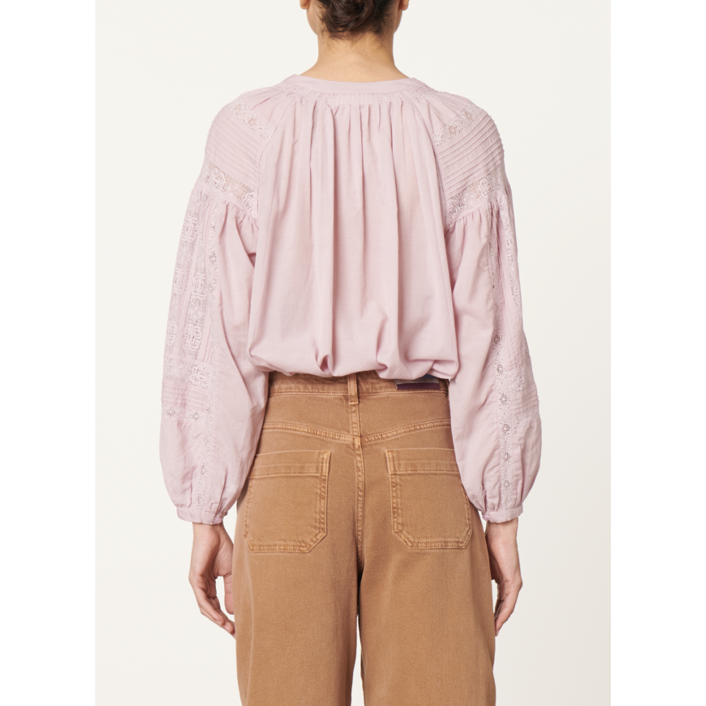 Vanessa Bruno blouse Nipoa in parme