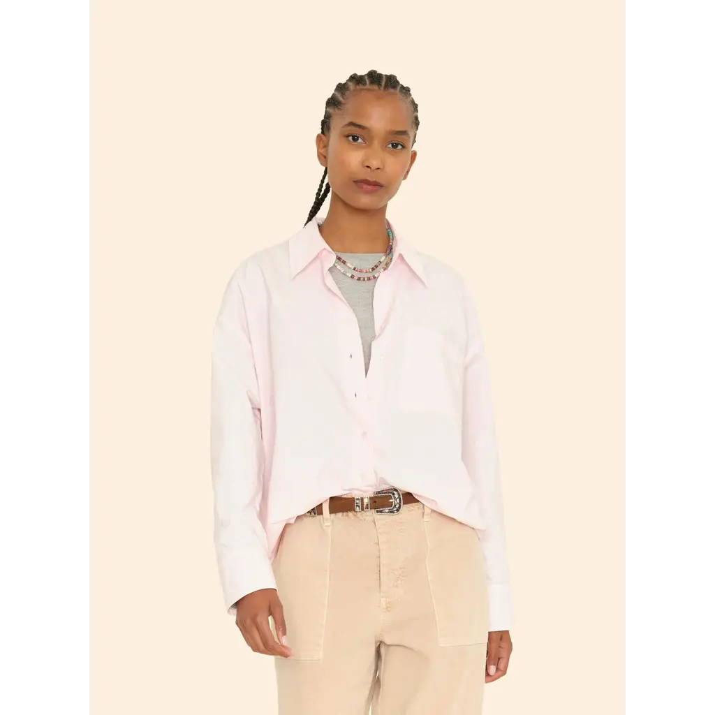 Xírena Sydney Blouse Lange Mouw  X5AVC006 in tea rose
