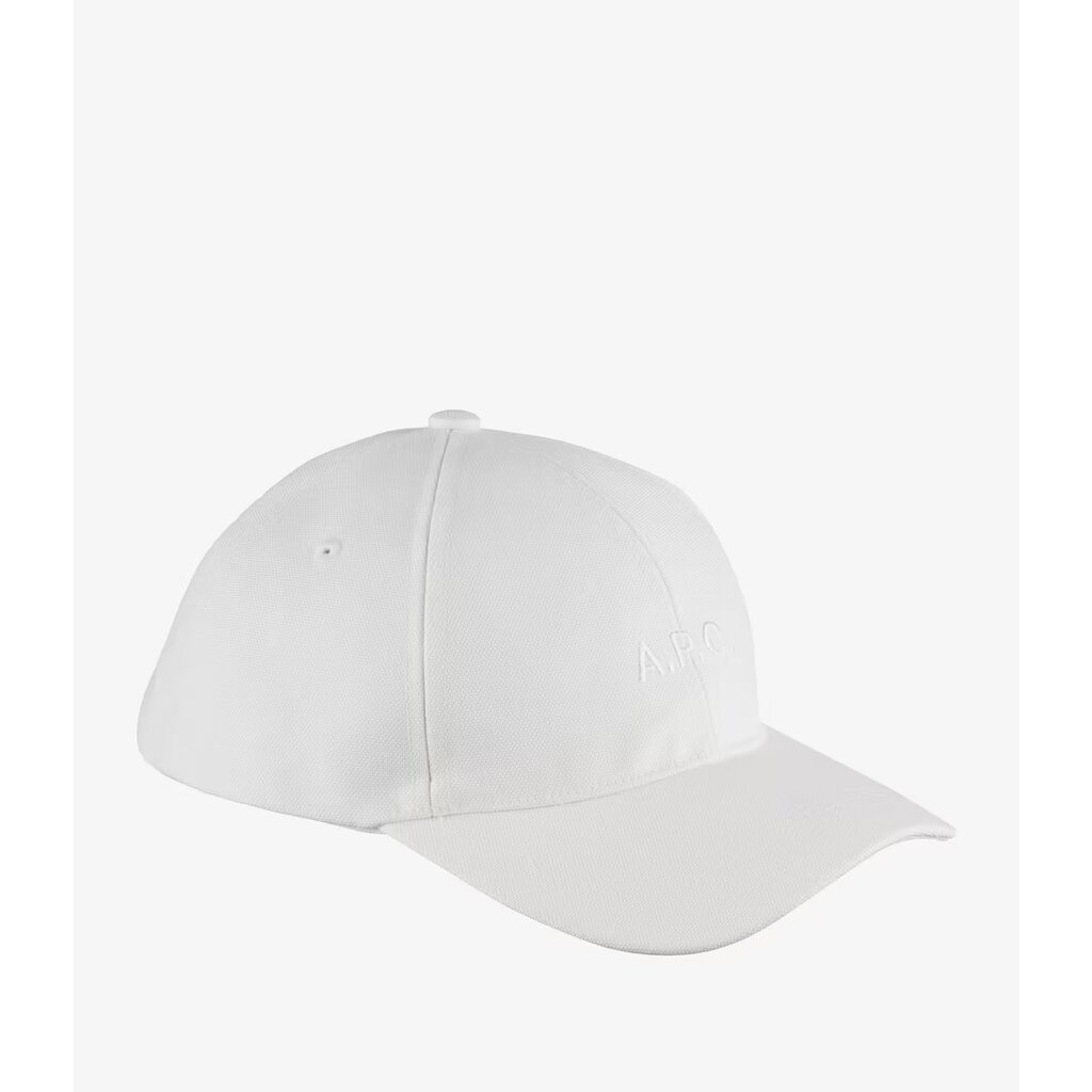 A.P.C. cap casquette Charlie in blanc