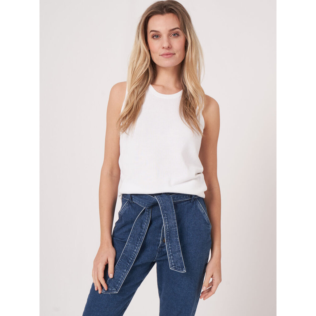 Repeat trui 400601 in white