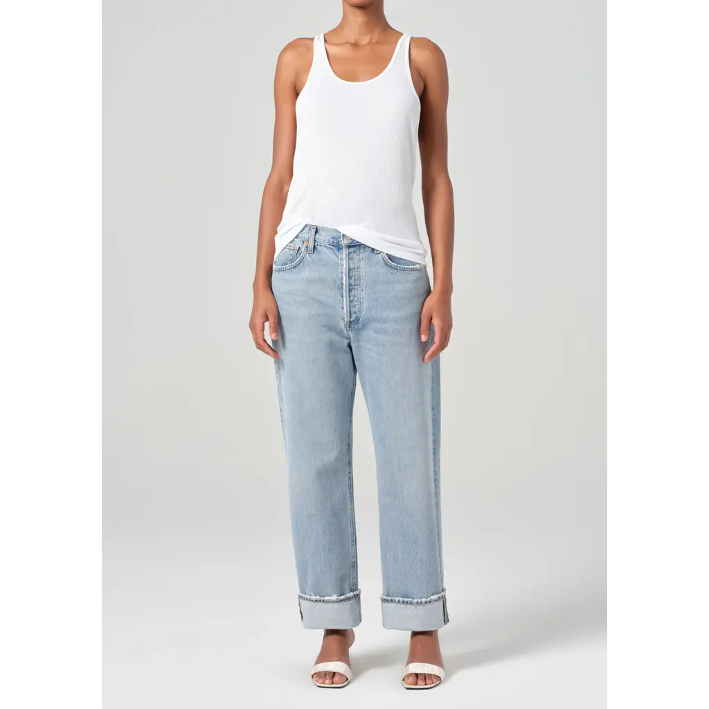 Agolde jeans model Fran in kleur force