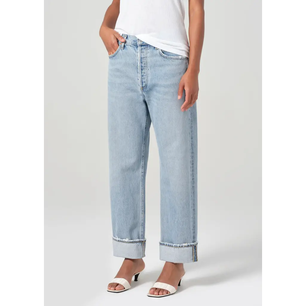 Agolde jeans model Fran in kleur force