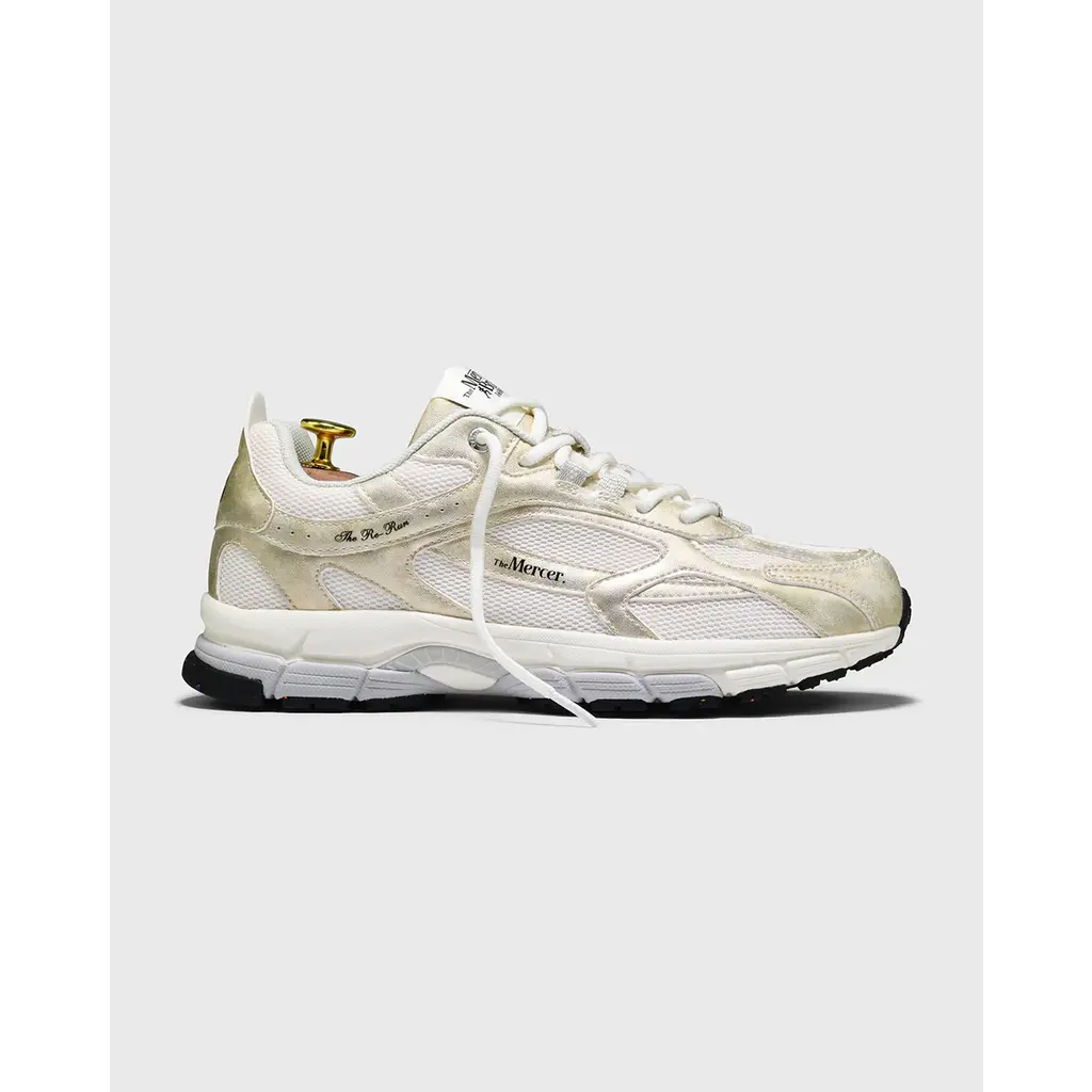 Mercer sneaker The Re-Run  Metallic in gold