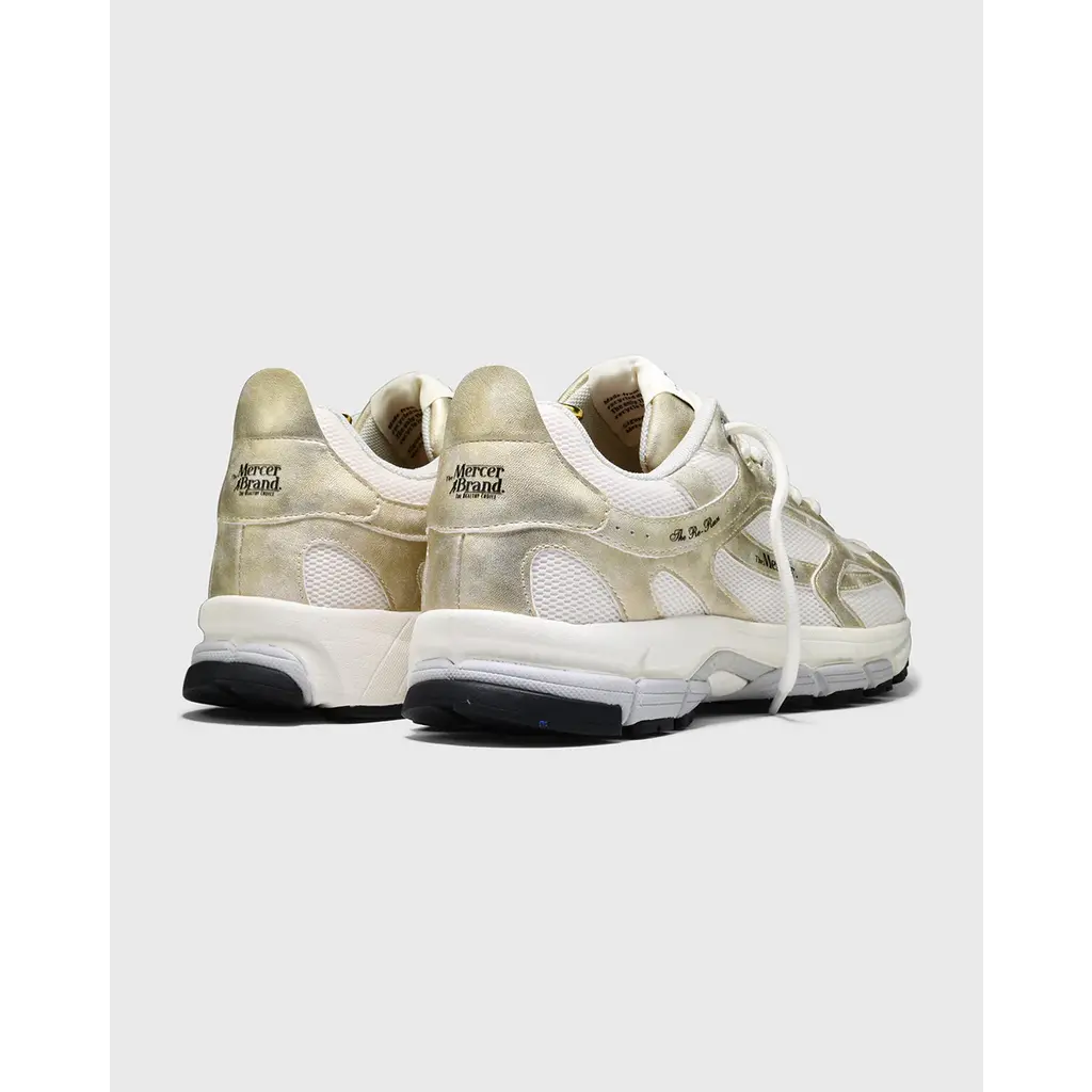 Mercer sneaker The Re-Run  Metallic in gold