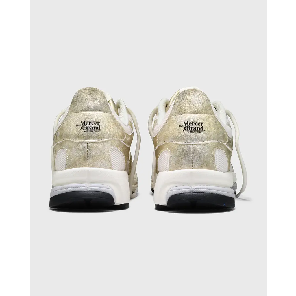 Mercer sneaker The Re-Run  Metallic in gold