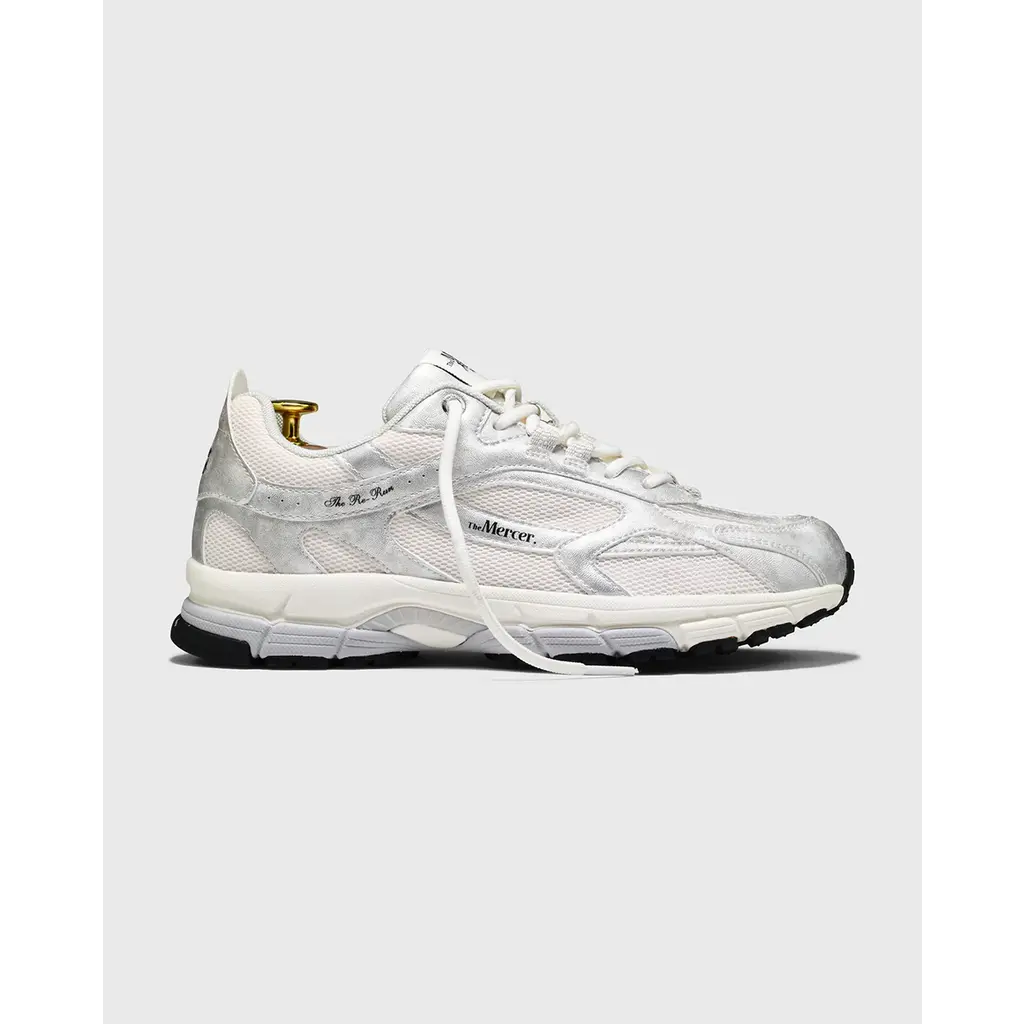 Mercer sneaker The Re-Run  Metallic in silver