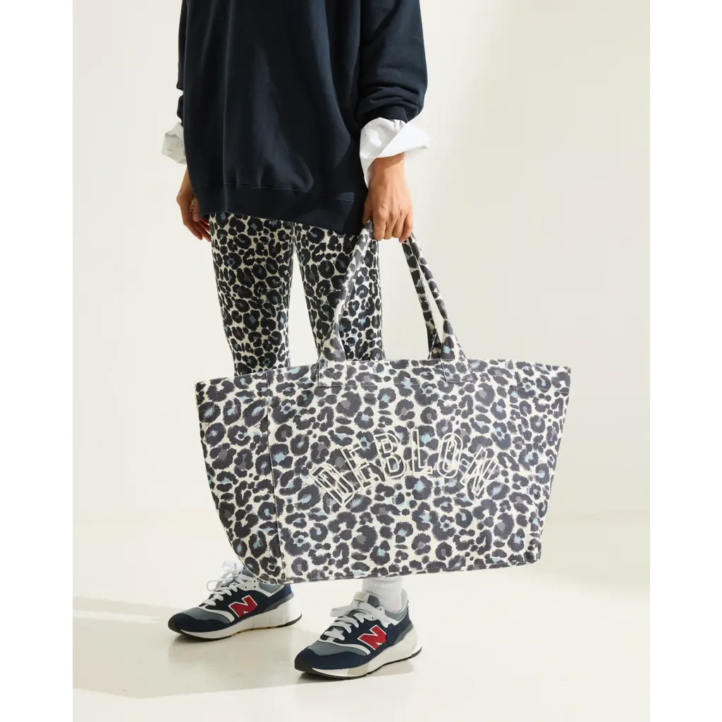 Deblon Sports Shopper in blue leopard