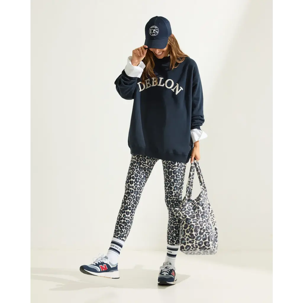 Deblon Sports Shopper in blue leopard