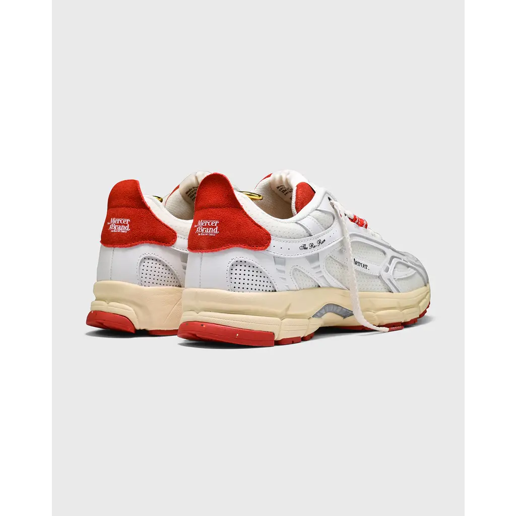 Mercer sneakrr The Re-Run Vintage in white-red
