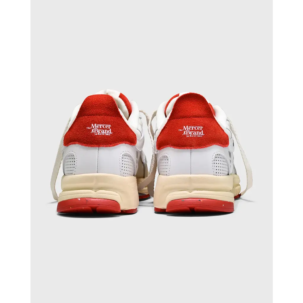 Mercer sneakrr The Re-Run Vintage in white-red