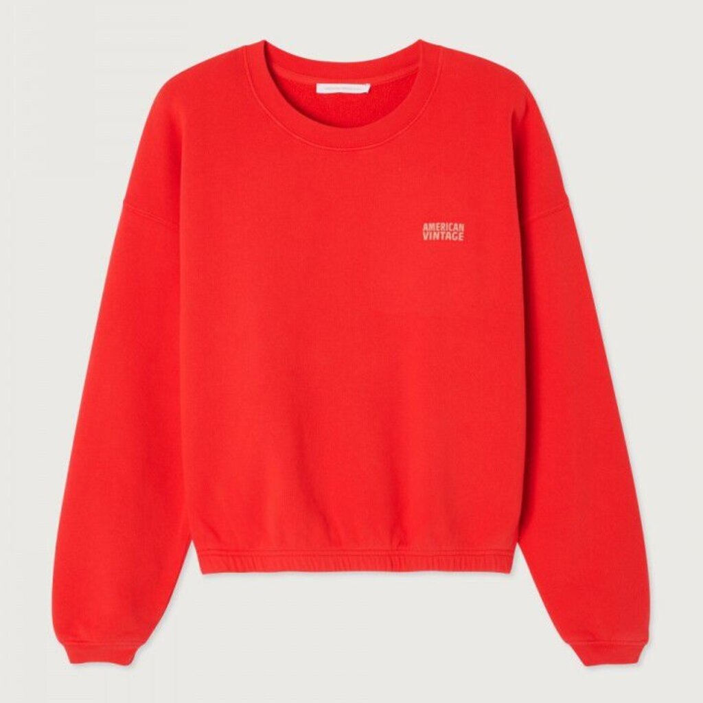 American Vintage sweater IZU03AE25 in friase vintage