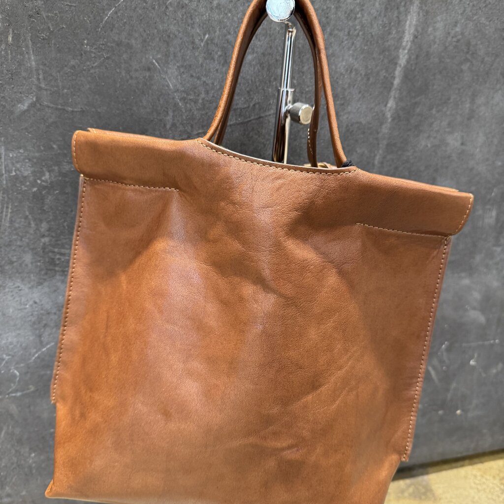Bea Mombaers tas Shopper S in cognac