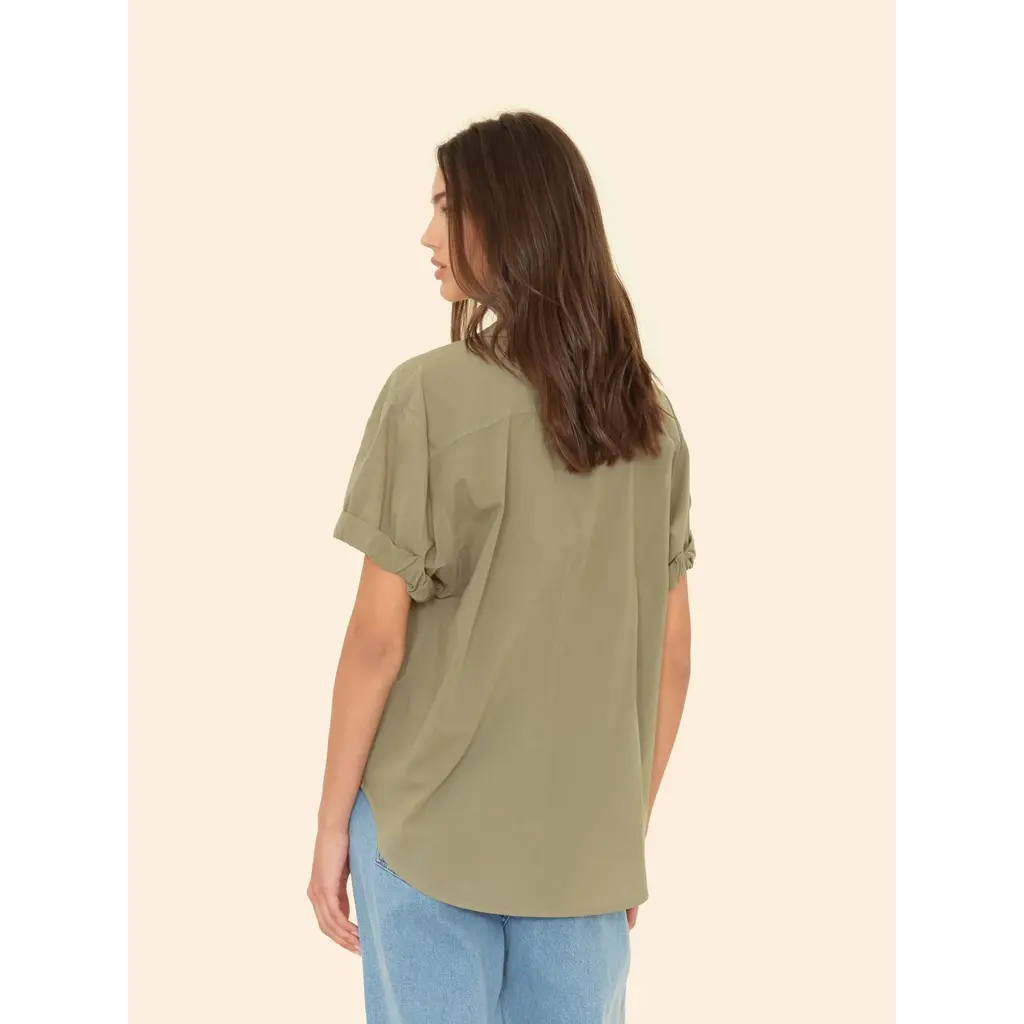 Xírena blouse Channing Shirt X5CPT114  in dark seagrass