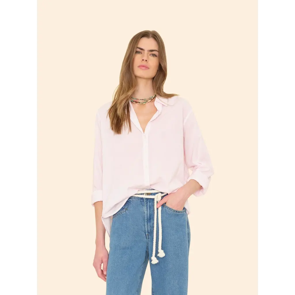 Xírena blouse Beau X5CTP111 in pale rose