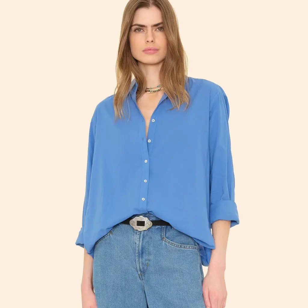 Xírena blouse Beau in corona blue