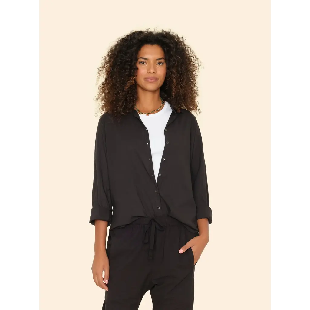 Xírena blouse Beau X5CTP111 in black