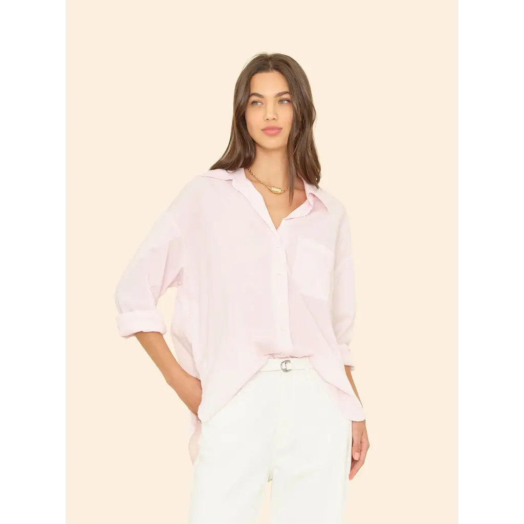 Xírena blouse Sydney in pale rose