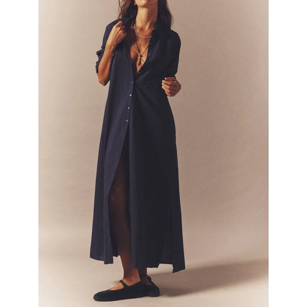 Xírena jurk Boden in navy