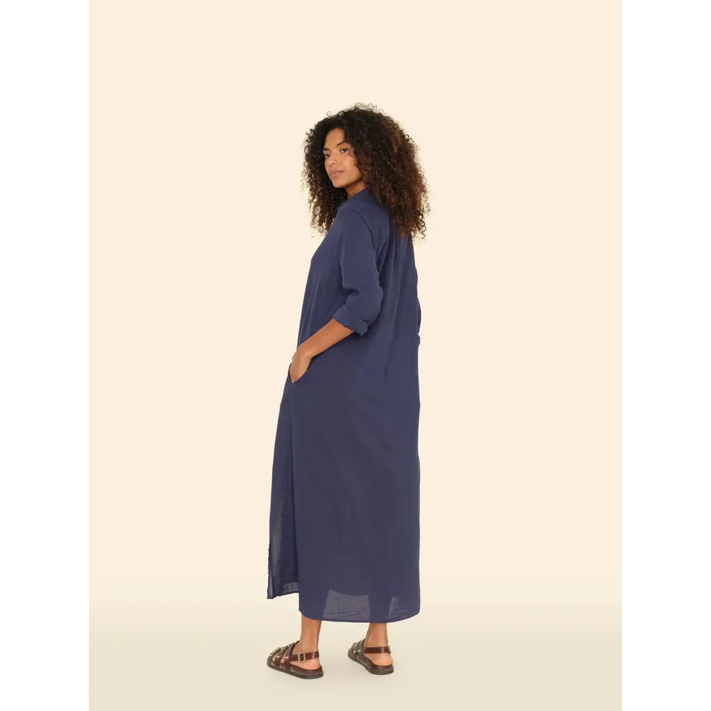 Xírena jurk Boden in navy