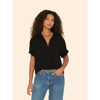 Xírena blouse Cruz black