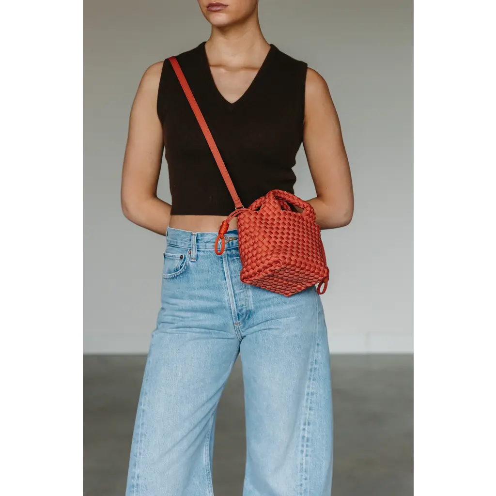 Marrea tas mini met strap in chili pepper cheer