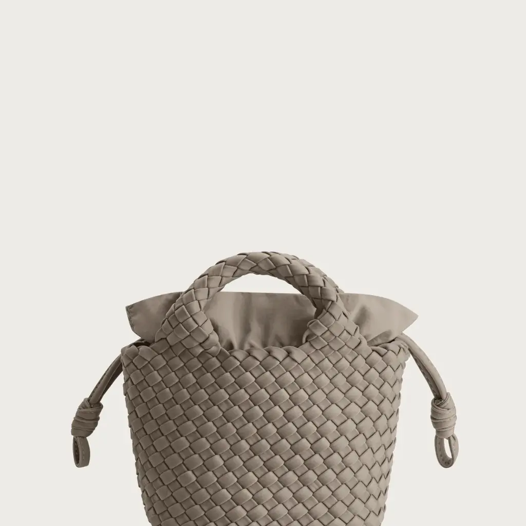 Marrea tas Mini met strap in taupe secret