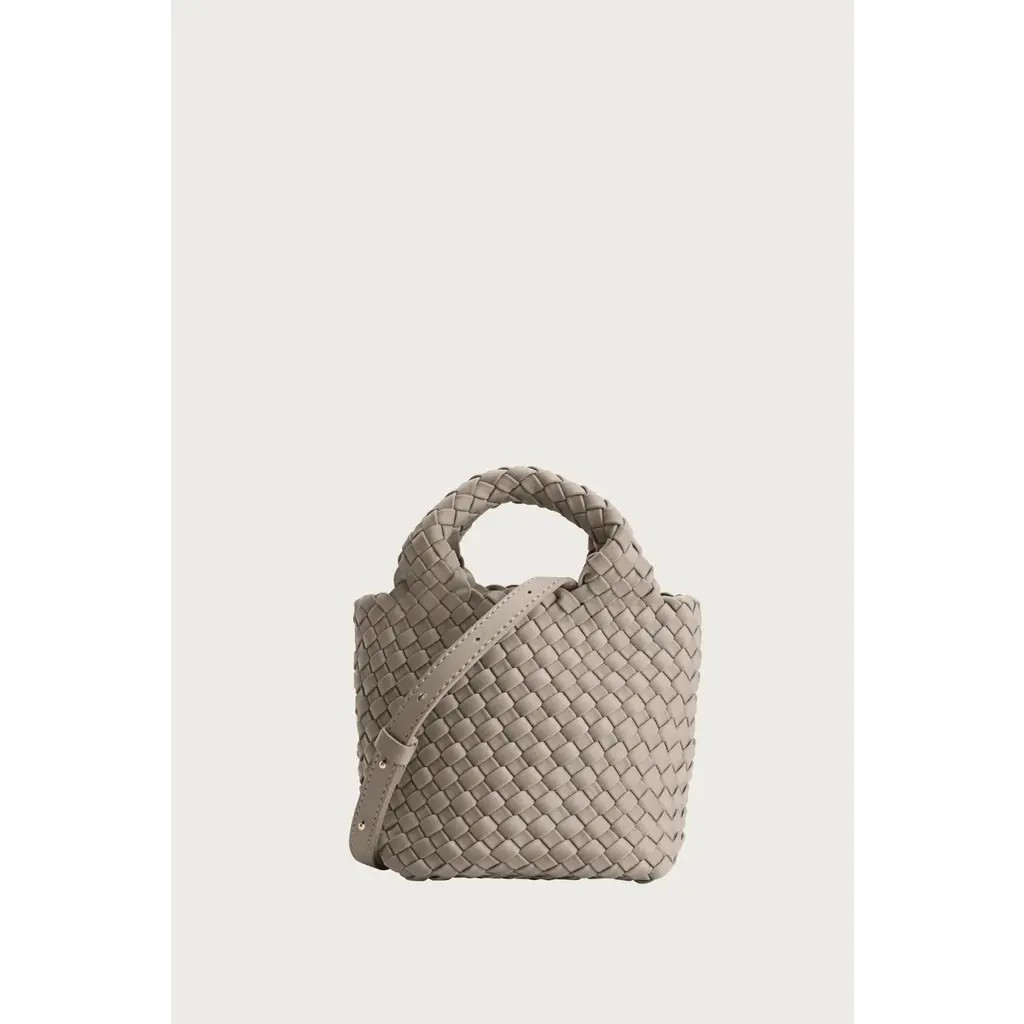 Marrea tas Mini met strap in taupe secret