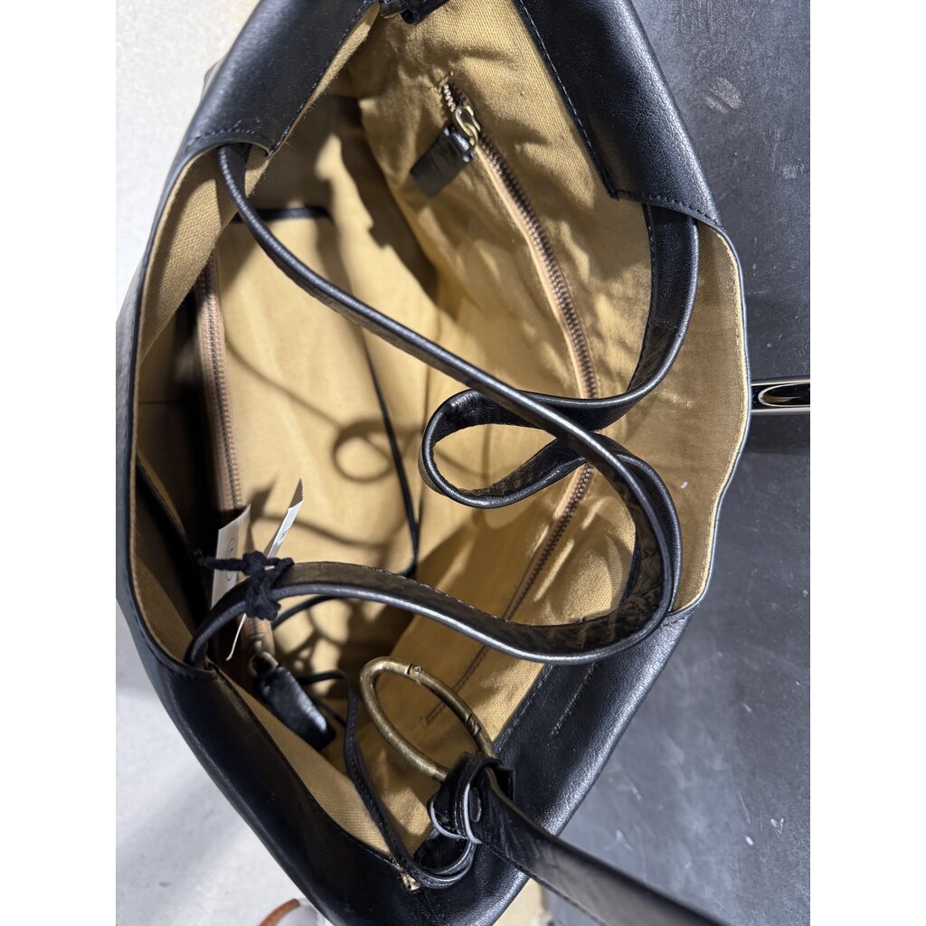 Bea Mombaers Midi Shopper in black