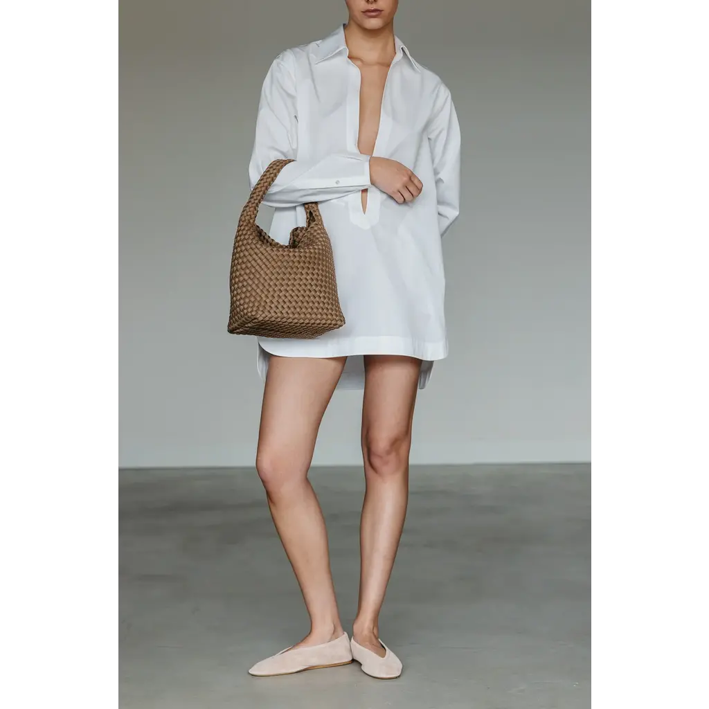 Marrea tas Bucket in retro sand