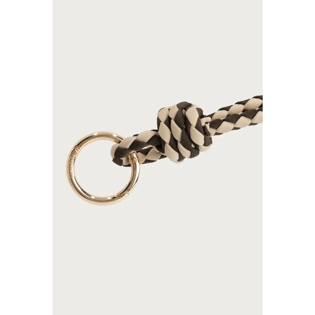 Marrea Keychain in espresso yourself/no tan lines