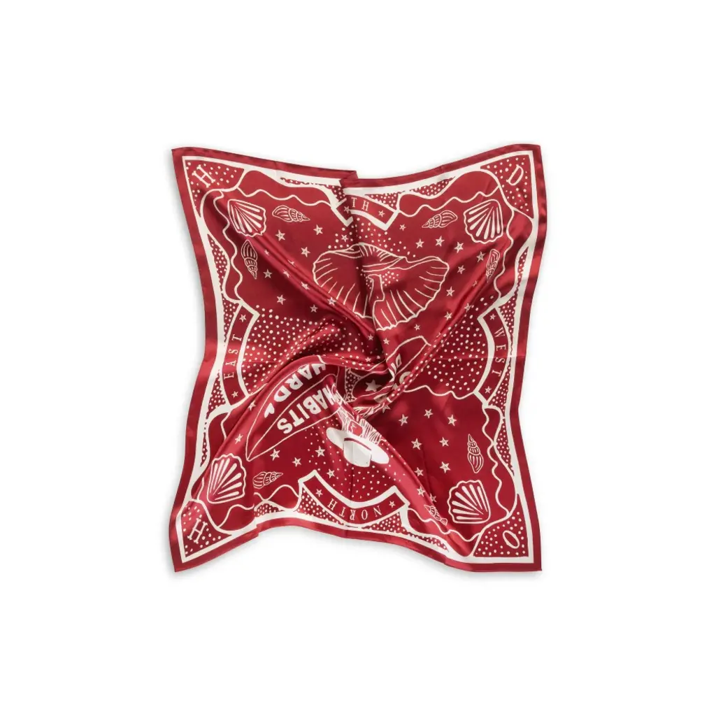 Old Habits Die Hard bandana/shawl in print surf girl club