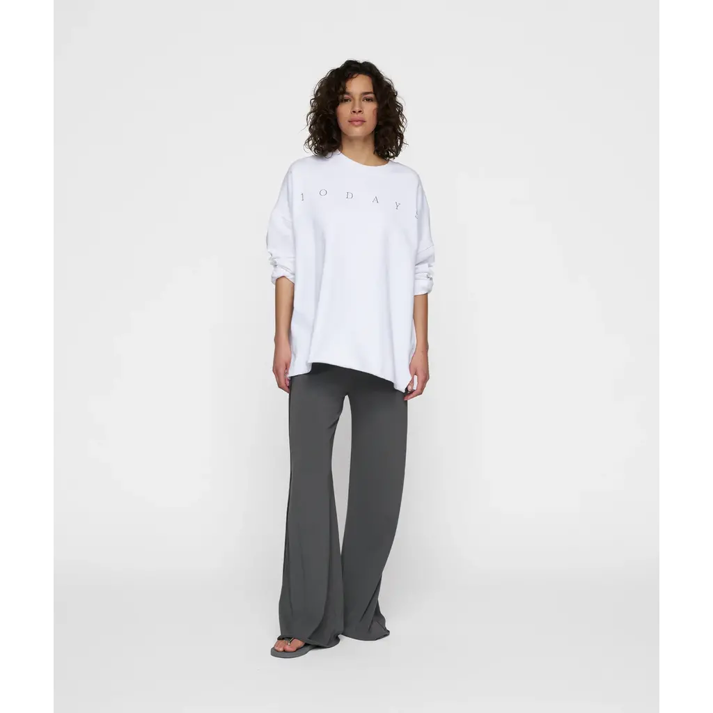 10 Days beach sweater in white